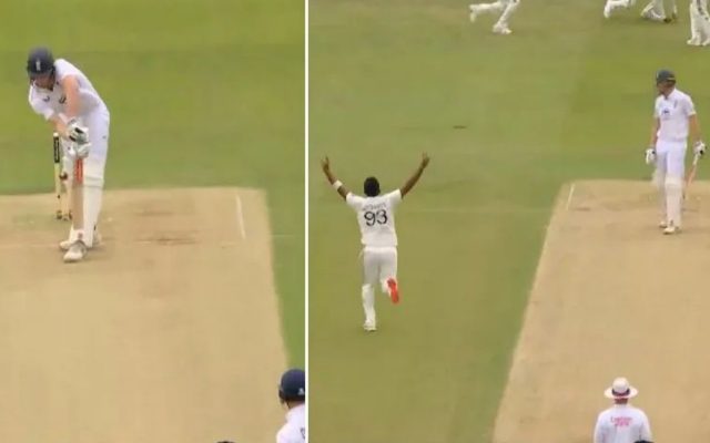 [WATCH]- Bumrah’s Stunning Delivery Cleans Up Crawley On Day 2 Of 1st ENGvIND Test