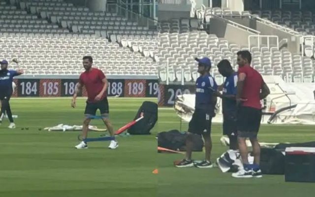 MI All-Rounder Trains At Lord’s Ahead Of 3rd England vs India Test