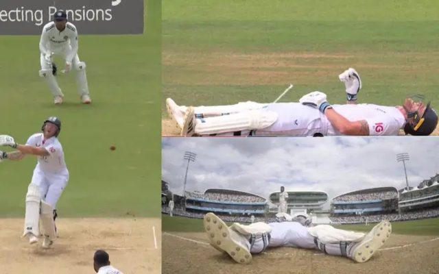 [Watch]: Ben Stokes Left in Pain After Brutal Strike from Siraj on Day 4 of 3rd Test