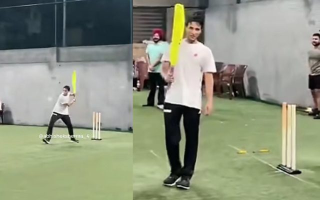 [WATCH]- India’s T20I Sensation Spotted Playing Turf Cricket With Friends After IPL 2025