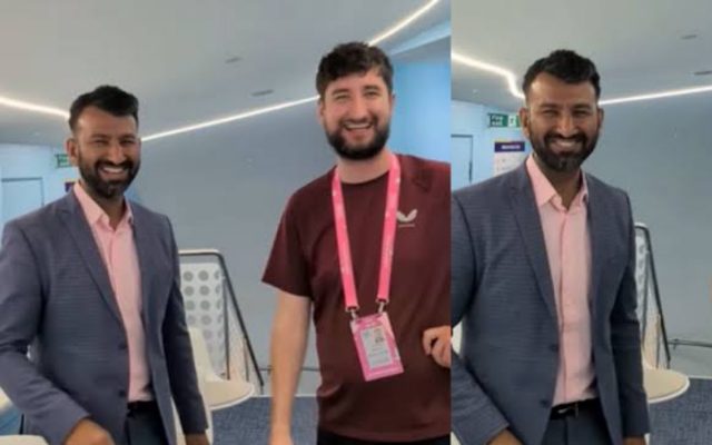 [WATCH]- Cheteshwar Pujara’s Doppelganger Goes Viral During ENG vs IND 2025