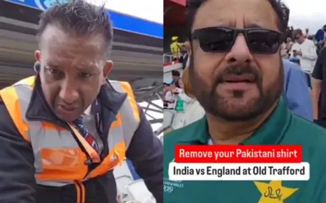 [WATCH] Fan Asked To Remove Pakistan Jersey At Old Trafford Test