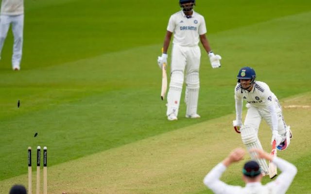 [WATCH]- Shubman Gill’s Innings Ends With Run-Out On 21 In Oval Test