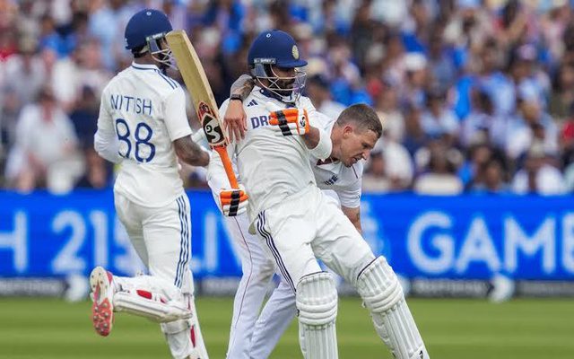Clash At Lord’s, Jadeja And Carse Collide In Fiery Exchange During Tense Final Day