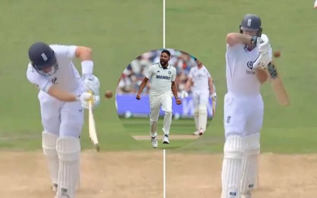 [WATCH]- Siraj Strikes Twice In Two Balls, Dismisses Root And Stokes Early On Day 3