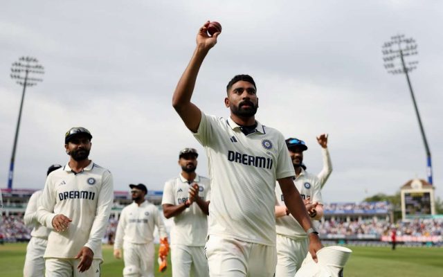 [WATCH]- Siraj Joins Bumrah In Record Books With Six-Fer On Day 3 vs England