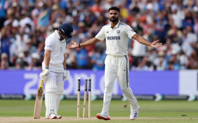 [WATCH]- Akash Deep Strikes Early To Remove Duckett For 25 In England’s Tough Chase