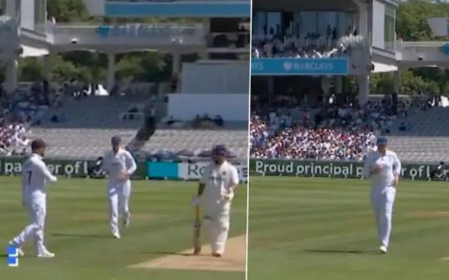 [WATCH]- Rishabh Pant And England Player Share Light-Hearted Moment On Day 3 Of 3rd Test