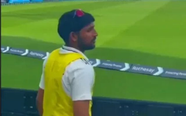 [WATCH] Dhruv Jurel Hands Water Bottle To Fan Mid-Match In ENG vs IND 3rd Test