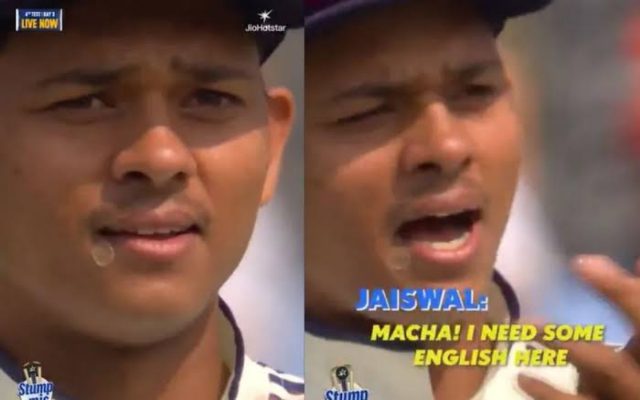 [WATCH]- Yashasvi Jaiswal Sparks Laughter With On-Field Quip During 4th Test vs England
