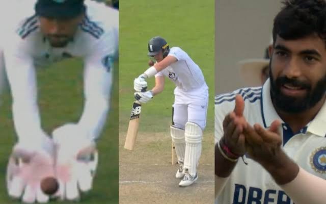 [WATCH]- Dhruv Jurel’s Spectacular Catch Helps Bumrah Strike In 4th Test