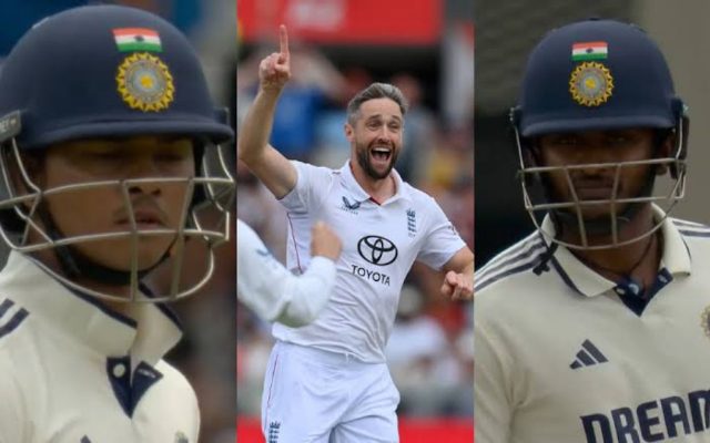 [WATCH]- Jaiswal, Sudharsan Fall For Ducks As Woakes Puts England In Control
