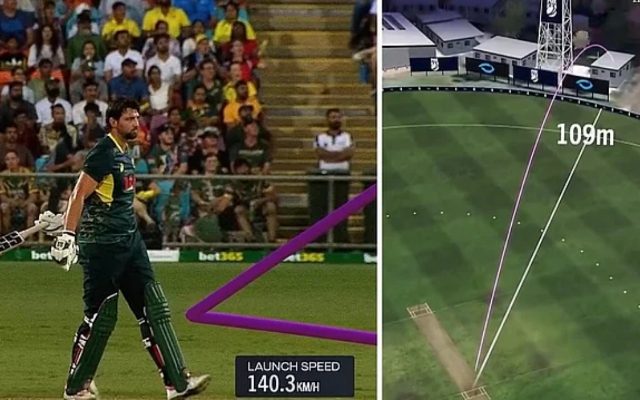 [WATCH]- RCB Star Smashes Huge 109m Six In AUS vs SA 2025 1st T20I