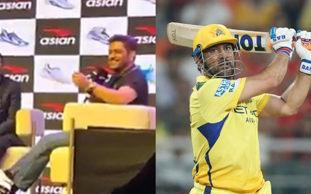 [WATCH] MS Dhoni Gives A Witty Response To Fan Wanting Him Back For IPL 2026
