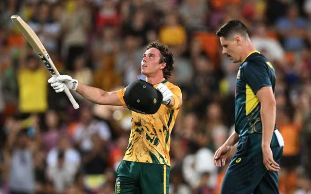 Dewald Brevis’ Record-Breaking Knock Helps South Africa To Level The Series