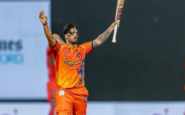 Nitish Rana Smashes A Stunning Hundred In DPL 2025