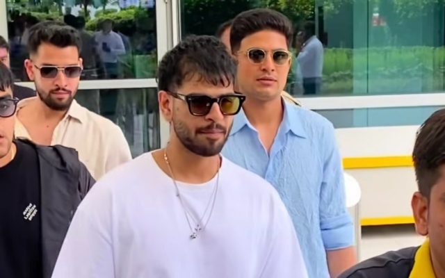 [WATCH]- Shubman Gill Spotted With Police And Young Fan In Delhi Before Asia Cup 2025