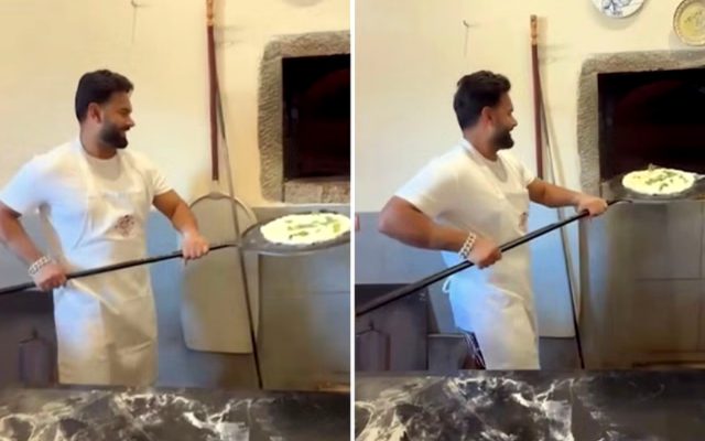 [WATCH]- Rishabh Pant Cooks Pizza Despite Foot Injury After ENG vs IND 2025 Test Series