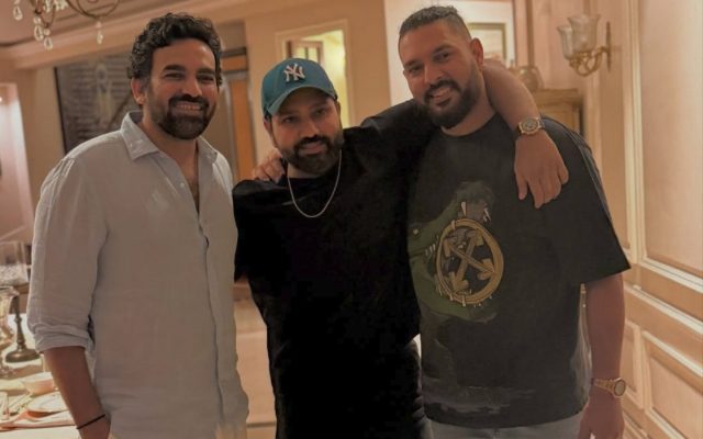 Rohit Sharma Reunites With Two 2011 World Cup Champions Before Asia Cup 2025
