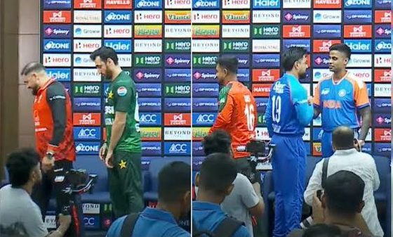Salman Ali Agha Walks Off Before Handshakes In Asia Cup 2025 Press Conference