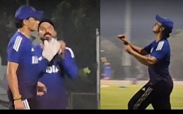 [WATCH]- Abhishek Sharma Trains In Special Drills With Fielding Coach Before IND vs BAN Clash
