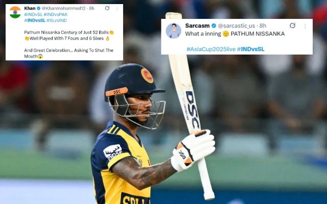 Pathum Nissanka Joins Elite List With Maiden Asia Cup T20 Hundred