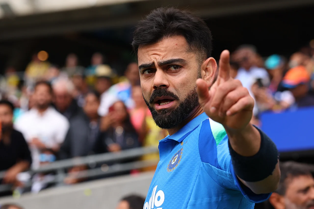 [WATCH]- Virat’s Viral ‘Baba Ji Ka Thullu’ Gesture Stuns Fans After De Kock’s Dismissal