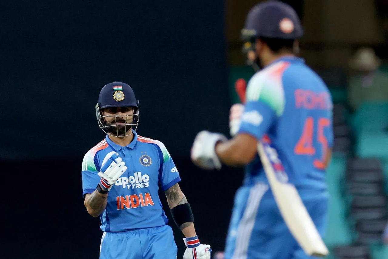 [WATCH]- Virat Kohli’s Playful Celebration After Finally Getting Off The Mark In 3rd ODI