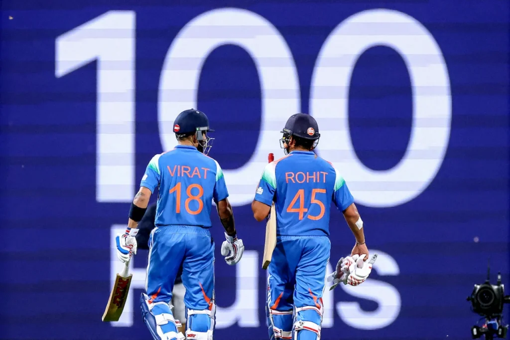 Virat Kohli and Rohit Sharma