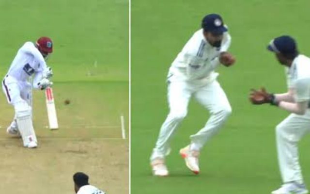 [WATCH]- Mohammed Siraj Claims Third Wicket In Opening Hour, Dismisses Alick Athanaze