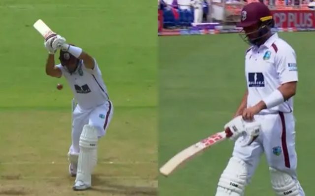 [WATCH]- Mohammed Siraj Dismisses Brandon King With Brilliant Delivery On Day 1 Of 1st Test vs WI