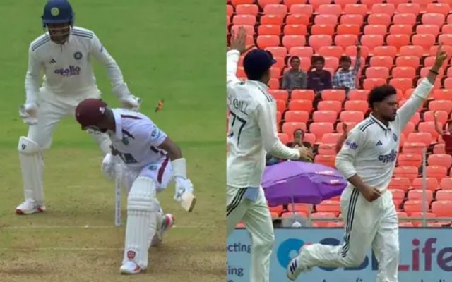 [WATCH]- Kuldeep Yadav Dismisses Shai Hope Before Lunch On Day 1 Of India vs West Indies 2025 Test