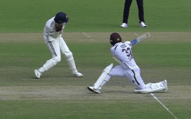 [WATCH]- Sai Sudharsan Suffers Injury Yet Manages To Dismiss John Campbell In IND vs WI 2nd Test