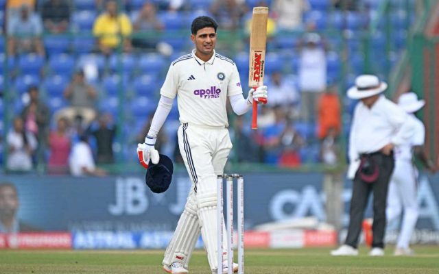 [WATCH]- Shubman Gill Keeps Calm After Scoring 10th Century In IND vs WI 2nd Test