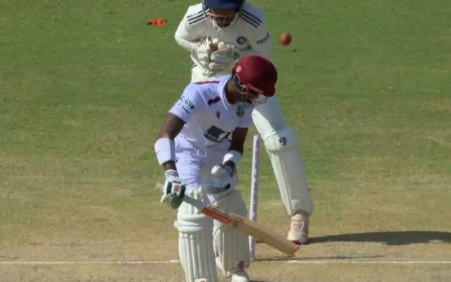 [WATCH]- Washington Sundar Castles Alick Athanaze With A Beauty On Day 3 Of IND vs WI 2nd Test 2025