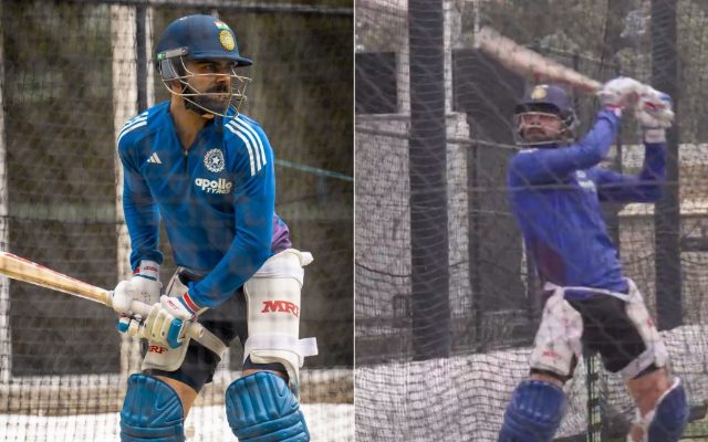[WATCH]- Virat Kohli In Top Form During Nets Ahead Of 2nd ODI Vs Australia