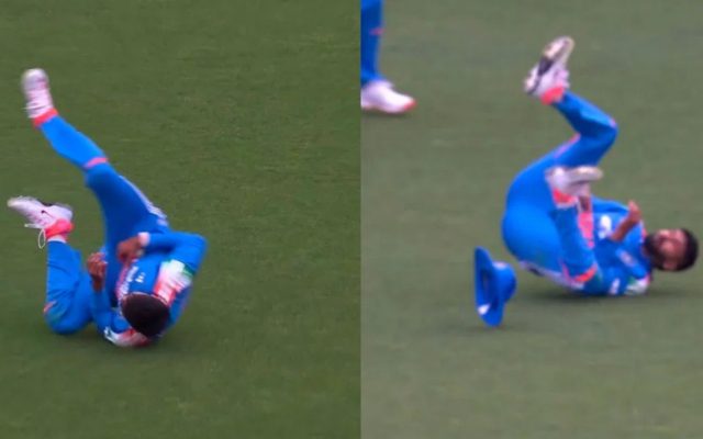 [WATCH]- Shreyas Iyer Helps In Harshit Rana’s First Wicket Despite Injury In 3rd ODI
