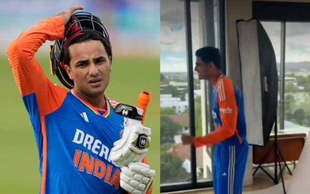 [WATCH]- Abhishek Sharma Playfully Teases Shubman Gill During Team India’s Photoshoot Before T20I Series