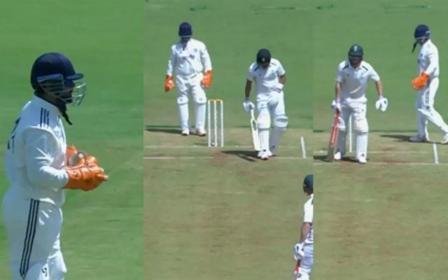 [WATCH]- Rishabh Pant’s Funny Stump-Mic Moment Goes Viral During IND A vs SA A 1st Unofficial Test 2025