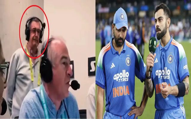 [WATCH] Couldn’t Hold Back Tears”: Commentator Overwhelmed During Kohli-Rohit Farewell