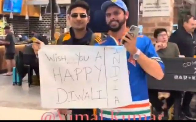 Shubman Gill Receives A Heartfelt Welcome At Perth Airport