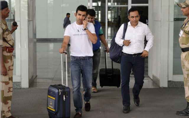 [WATCH]- Gautam Gambhir Touches Down In Ranchi Ahead Of IND vs SA 1st ODI