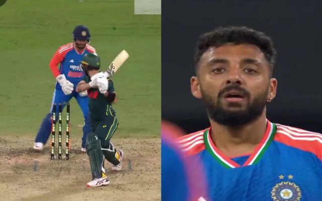 [WATCH]- Varun Chakaravarthy Dismisses Glenn Maxwell As Australia Stumble In 4th T20I Against India