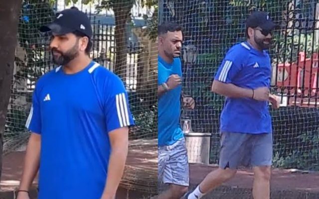 [WATCH]- Rohit Sharma Trains In Nets Ahead Of South Africa Series