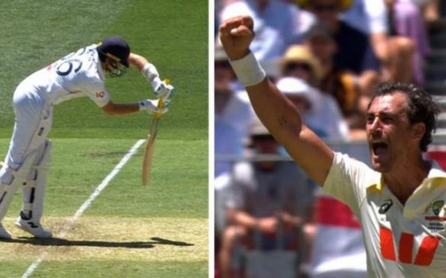 [WATCH]- Joe Root Departs For A 7-Ball Duck As Starc Dominates England In Ashes 1st Test