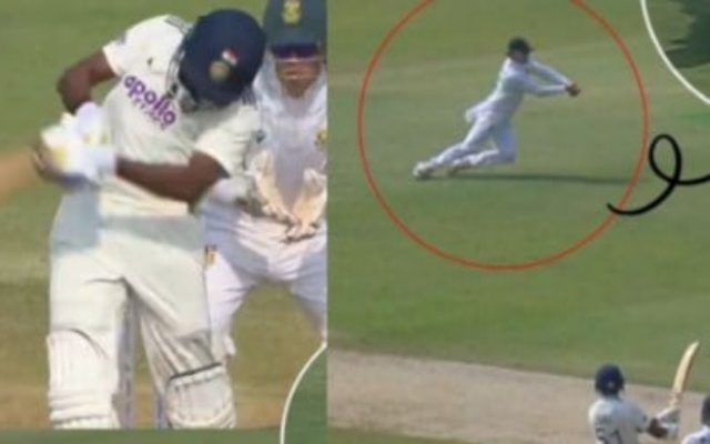 [WATCH]- Ryan Rickelton Pulls Off Brilliant Catch To Dismiss Sai Sudharsan For 15 In IND Vs SA 2nd Test 2025
