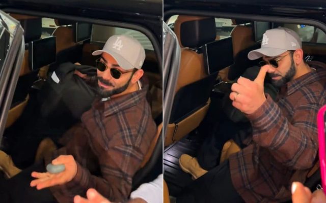 [WATCH]- Virat Kohli Arrives In Mumbai Smiling Ahead Of IND vs SA 2025 ODIs