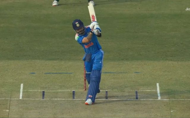 [WATCH] Virat Kohli Steps Out And Launches Massive Six In 1st ODI vs South Africa