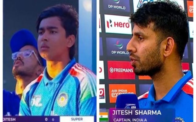 I Made the Call’: Jitesh Explains Suryavanshi’s Shock Omission