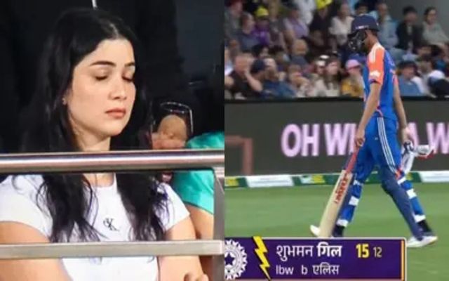 [WATCH] Sara Tendulkar’s Reaction Goes Viral After Shubman Gill’s LBW Dismissal In Hobart